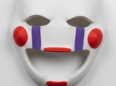 [AMS Ready] FNaF Puppet Mask (Wearable with strap)