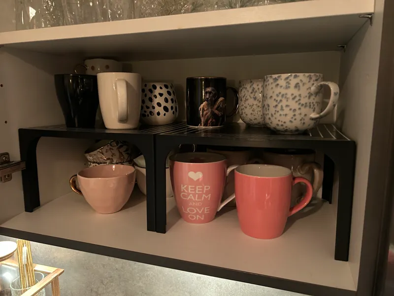 kitchen cupboard extra shelf / extension shelf.
