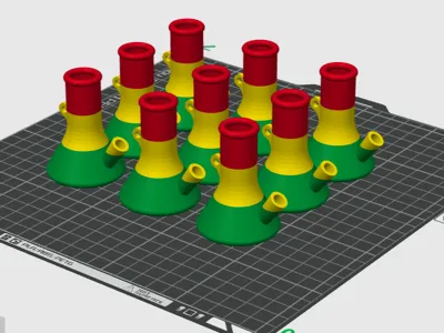 Reggae Bong Keychain - Decorative
