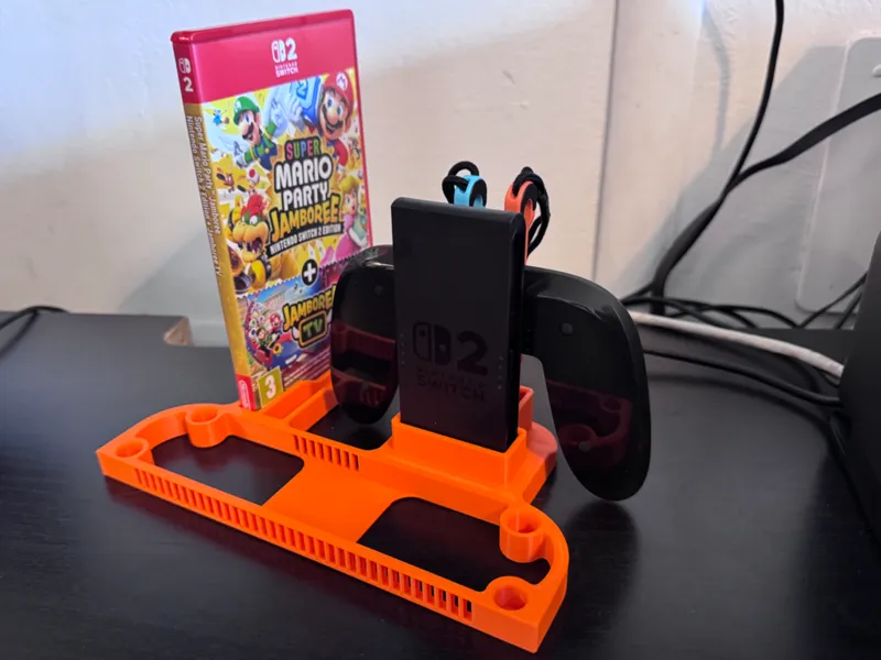 Switch 2 Dock Riser & Organiser + STEP file!