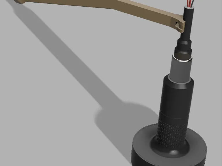 Hydrostatic level sensor holder