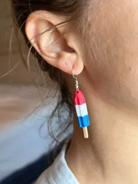 Boucles d'oreilles glace pétard — photo 2
