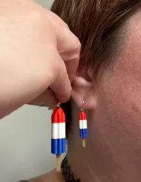 Boucles d'oreilles glace pétard — photo 8