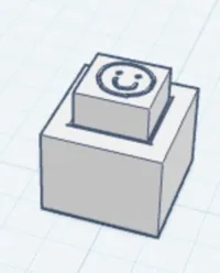 Smiling button test
