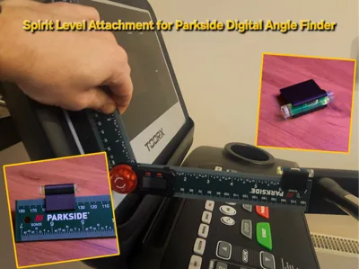 Spirit Level for Parkside Digital Angle Finder