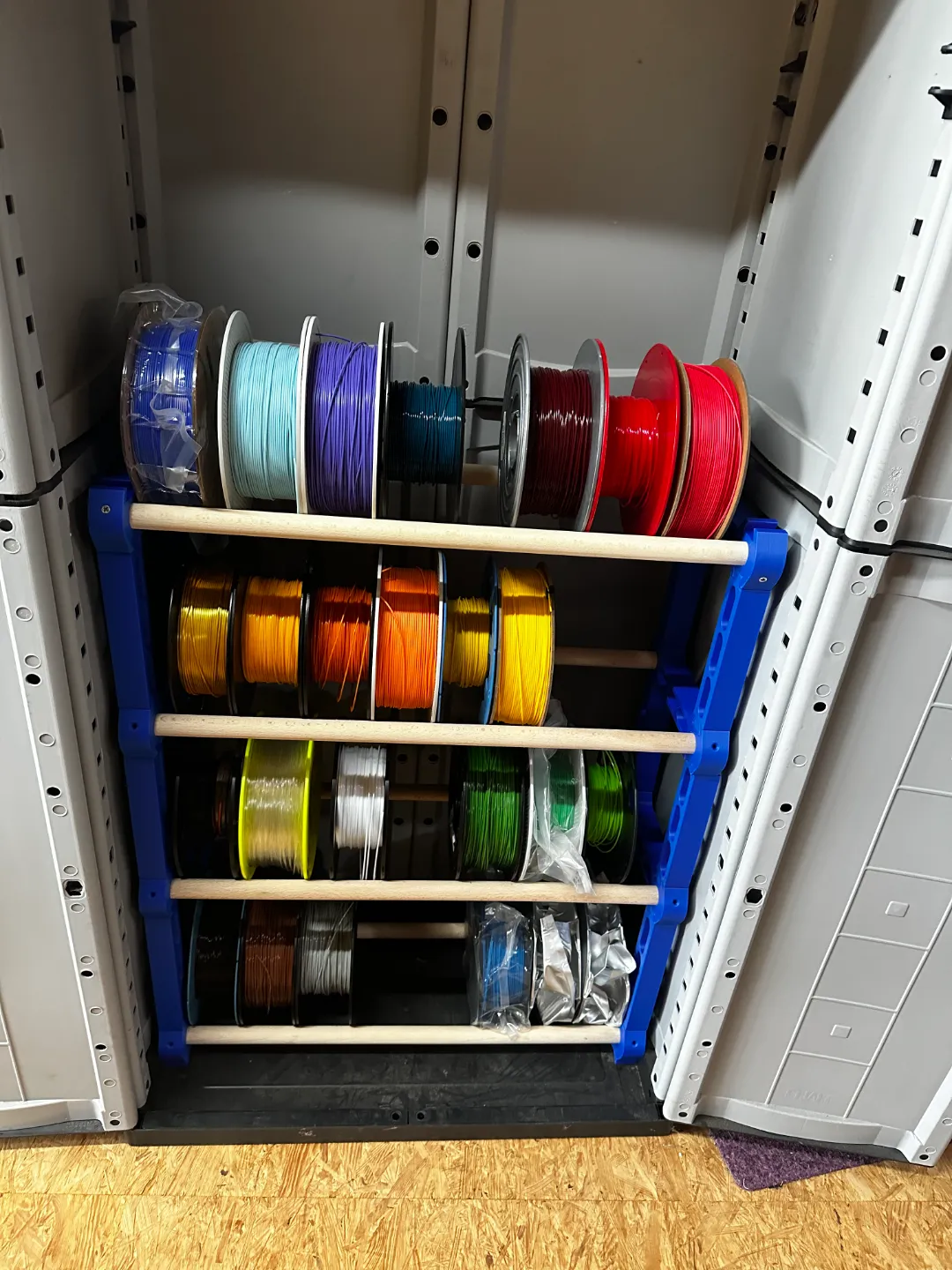 Modular Filament Spool Rack - Free 3D Print Model - MakerWorld