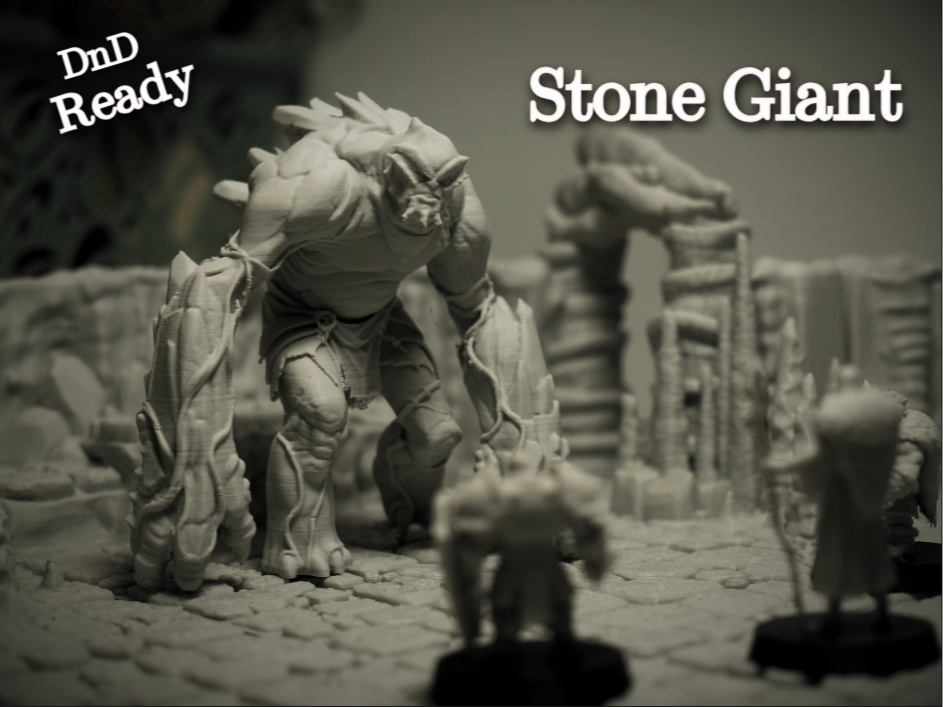 Stone Giant – Tabletop Miniature (DnD Ready)
