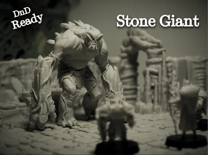 Stone Giant – Tabletop Miniature (DnD Ready)