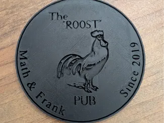 Beer Coaster - The Roost Pub