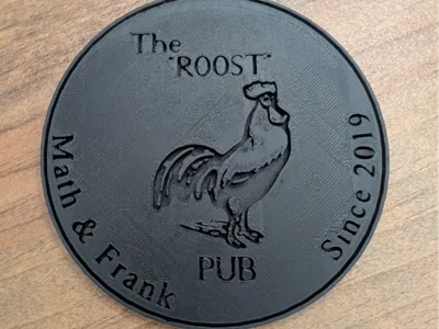 Beer Coaster - The Roost Pub