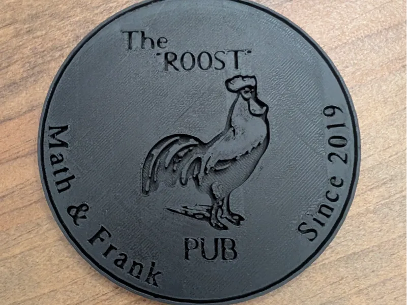 Beer Coaster - The Roost Pub