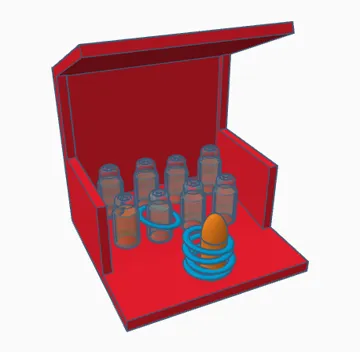 Modelo para impresión 3D: Mini Ring Toss Game — vista de referencia 5