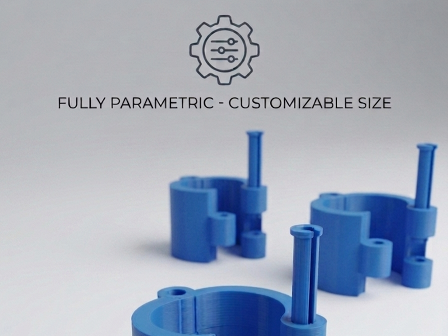 Universal Infinite Parametric Hinge & Lock System