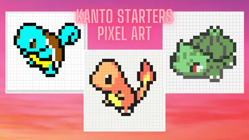 Charmander Pixel Art