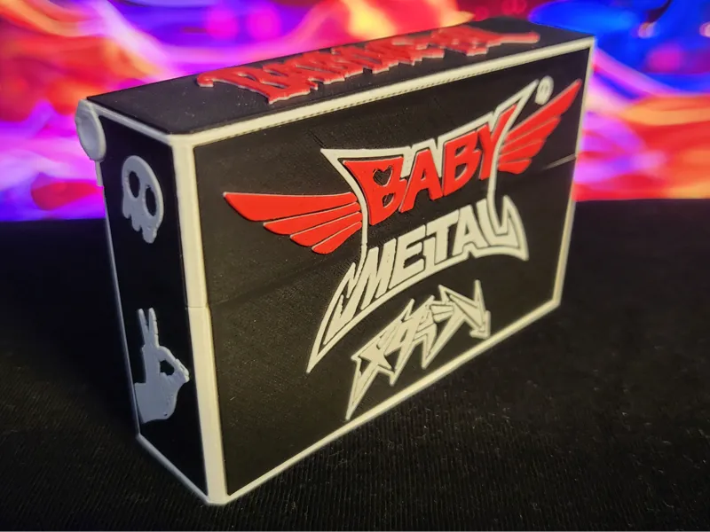 Babymetal skin for Iqos Terea, Heets box with fr.