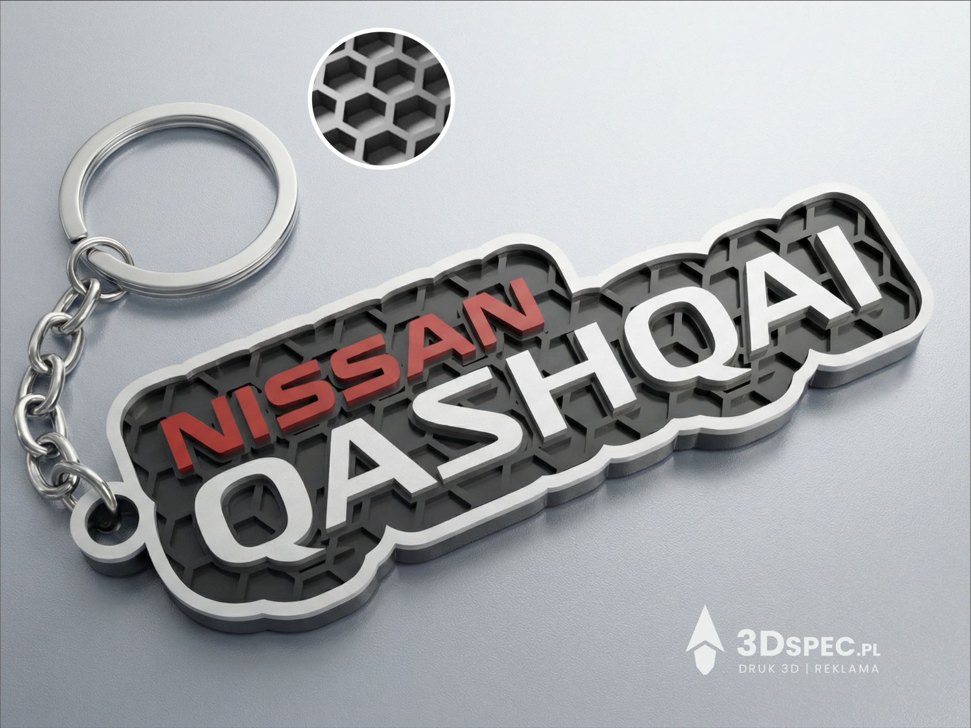 Nissan Qashqai keychain