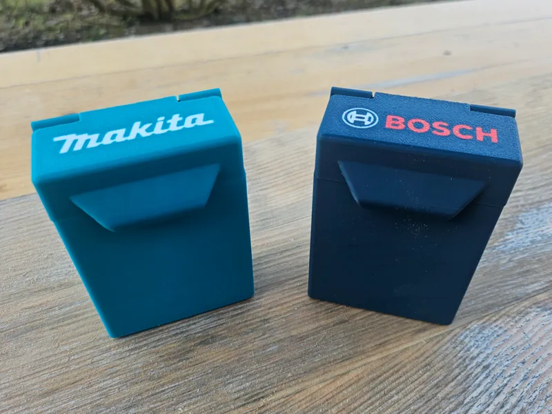 Bosch/Makita Zigarettenschachtel mit Münzhalter