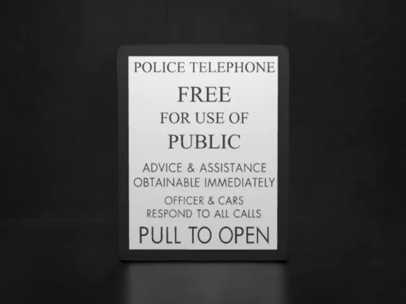 TARDIS Dr who door sign lightbox