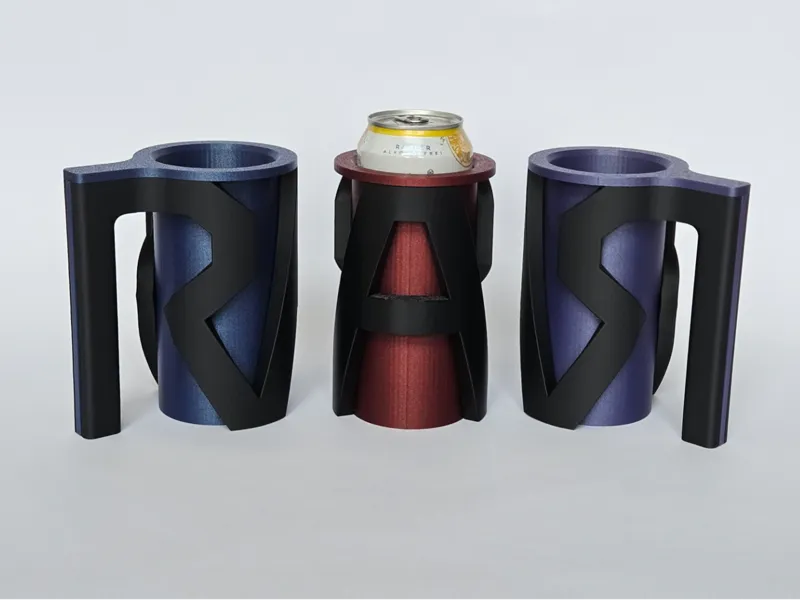 Beer Can Holder "Rock am Ring" Style