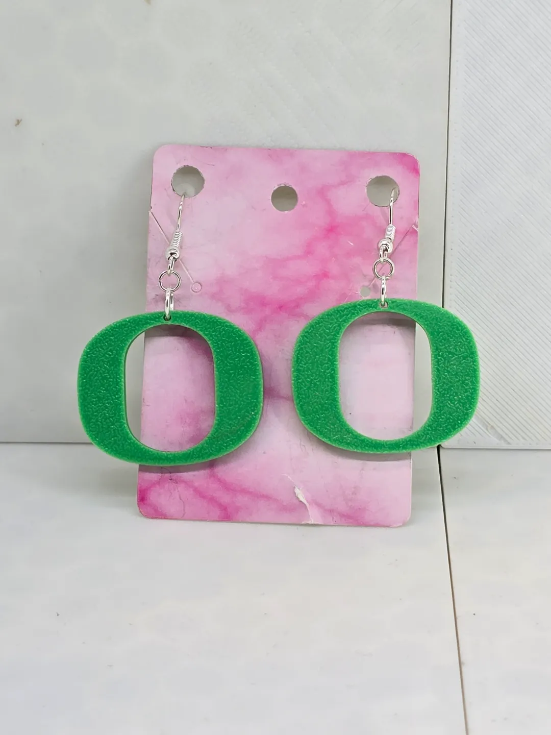 Oregon Ducks Earrings view 2