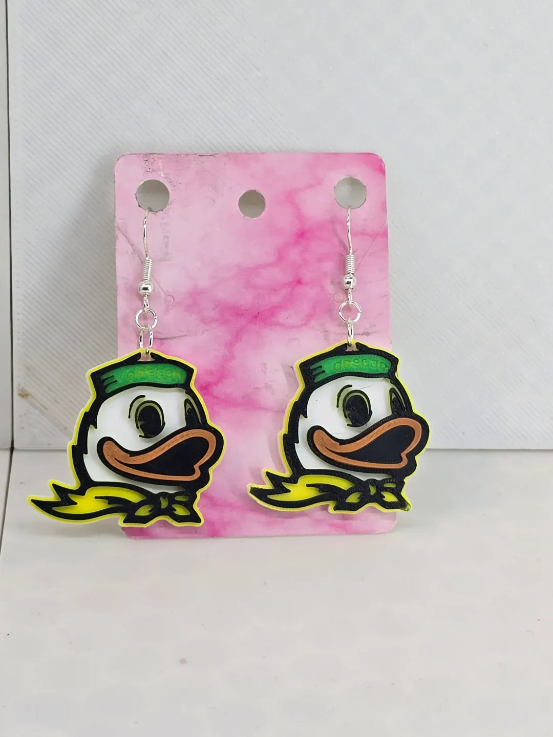 Oregon Ducks Earrings view 4
