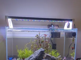 Risers for Hygger 18W LED Light on Blau 28L Tank