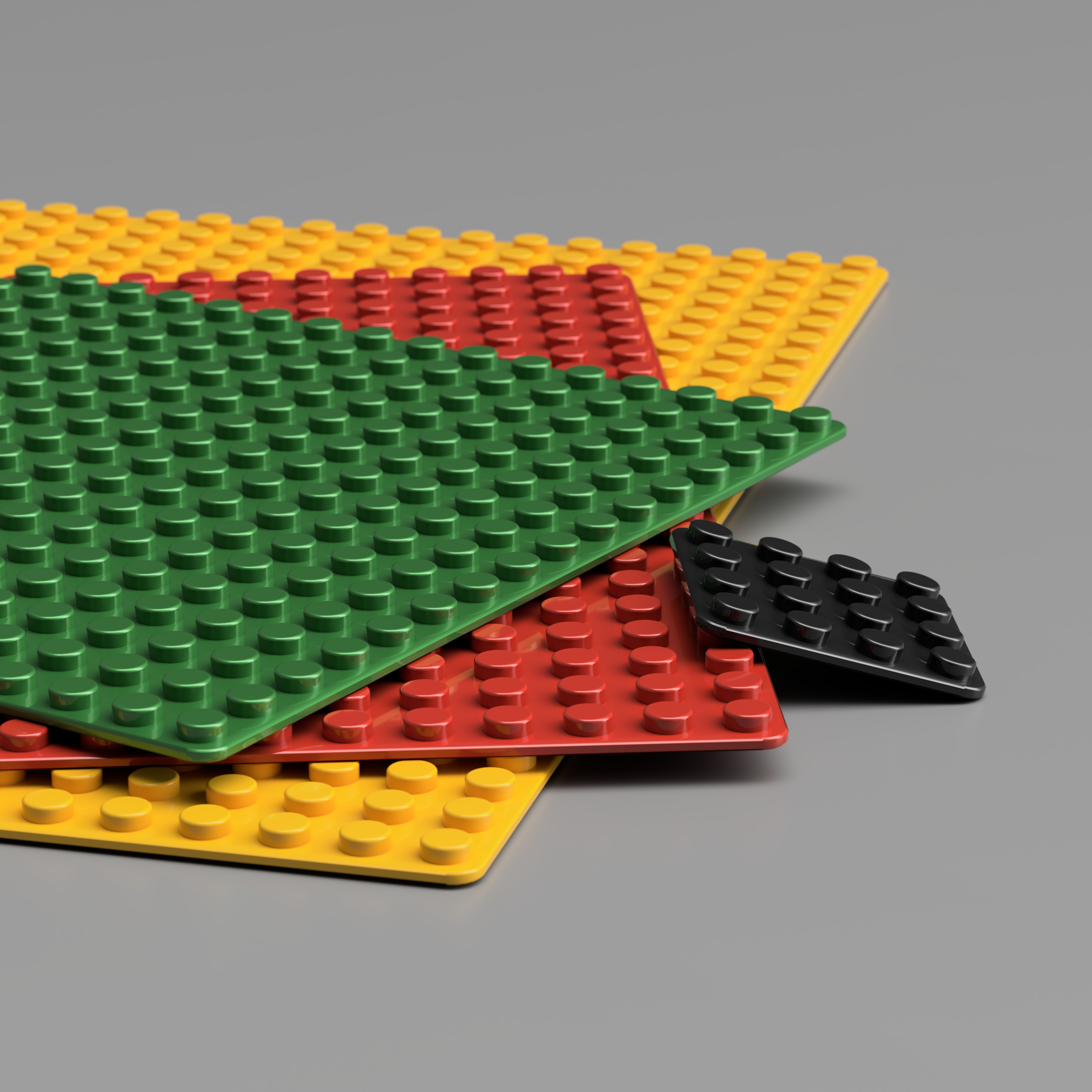 Miniatura 15 do modelo 3D Brick baseplates
