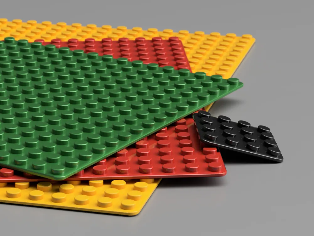 LEGO积木兼容底板 - 免费 3D 打印模型 - MakerWorld