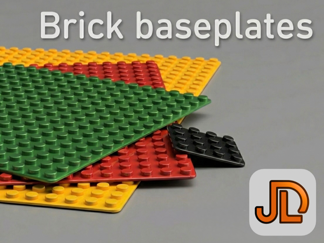 Brick baseplates