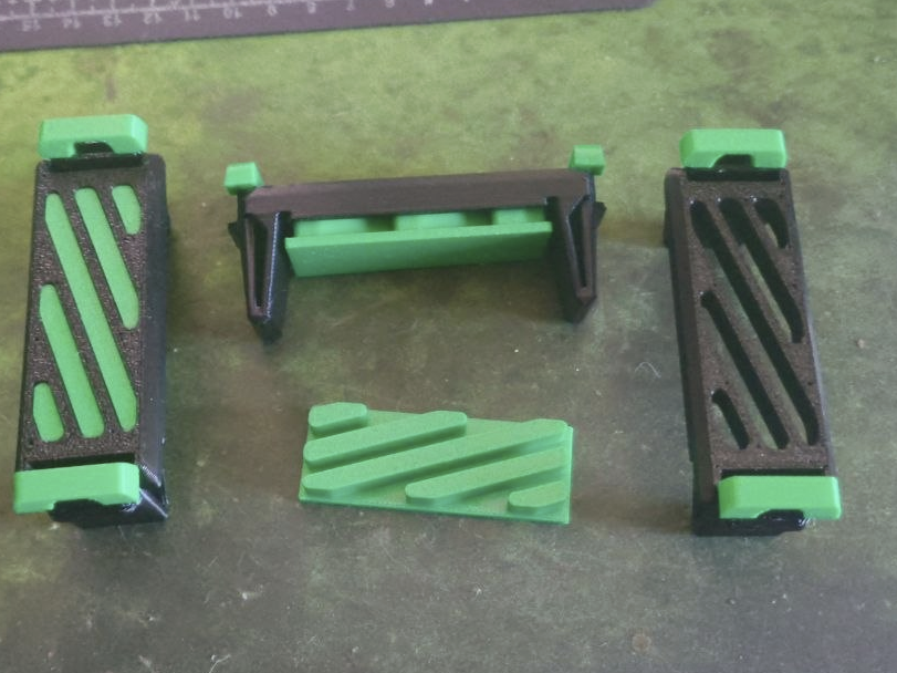 Airflowblocker / Designelement für Leermodul 3D model