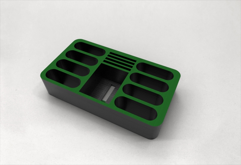 Miniatura 33 do modelo 3D 便携电池收纳_免五金 免支撑