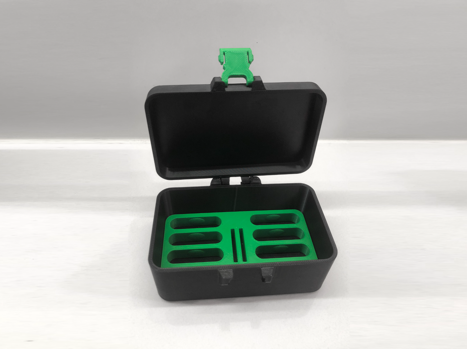 Miniatura 4 do modelo 3D 便携电池收纳_免五金 免支撑