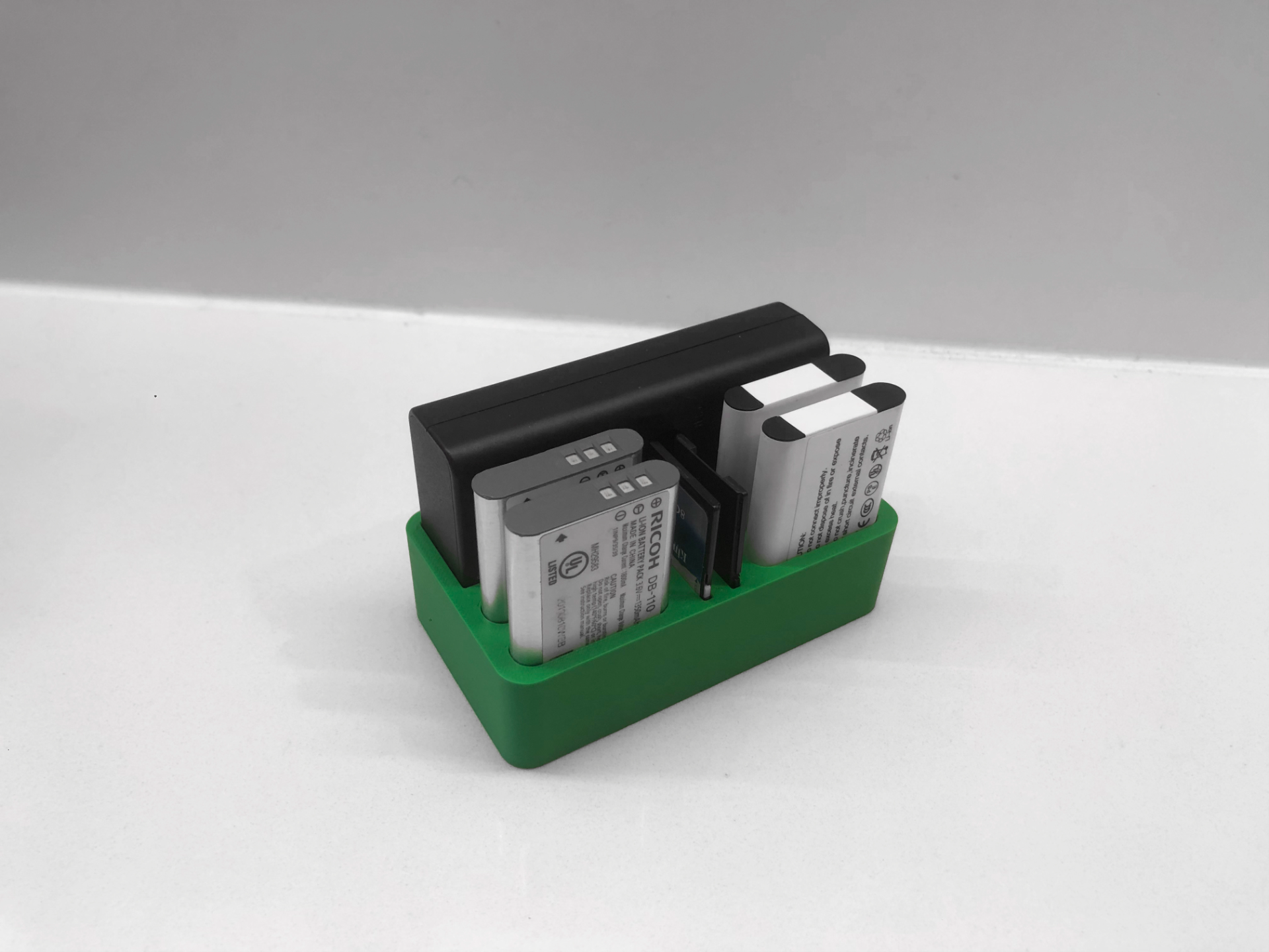 Miniatura 6 do modelo 3D 便携电池收纳_免五金 免支撑