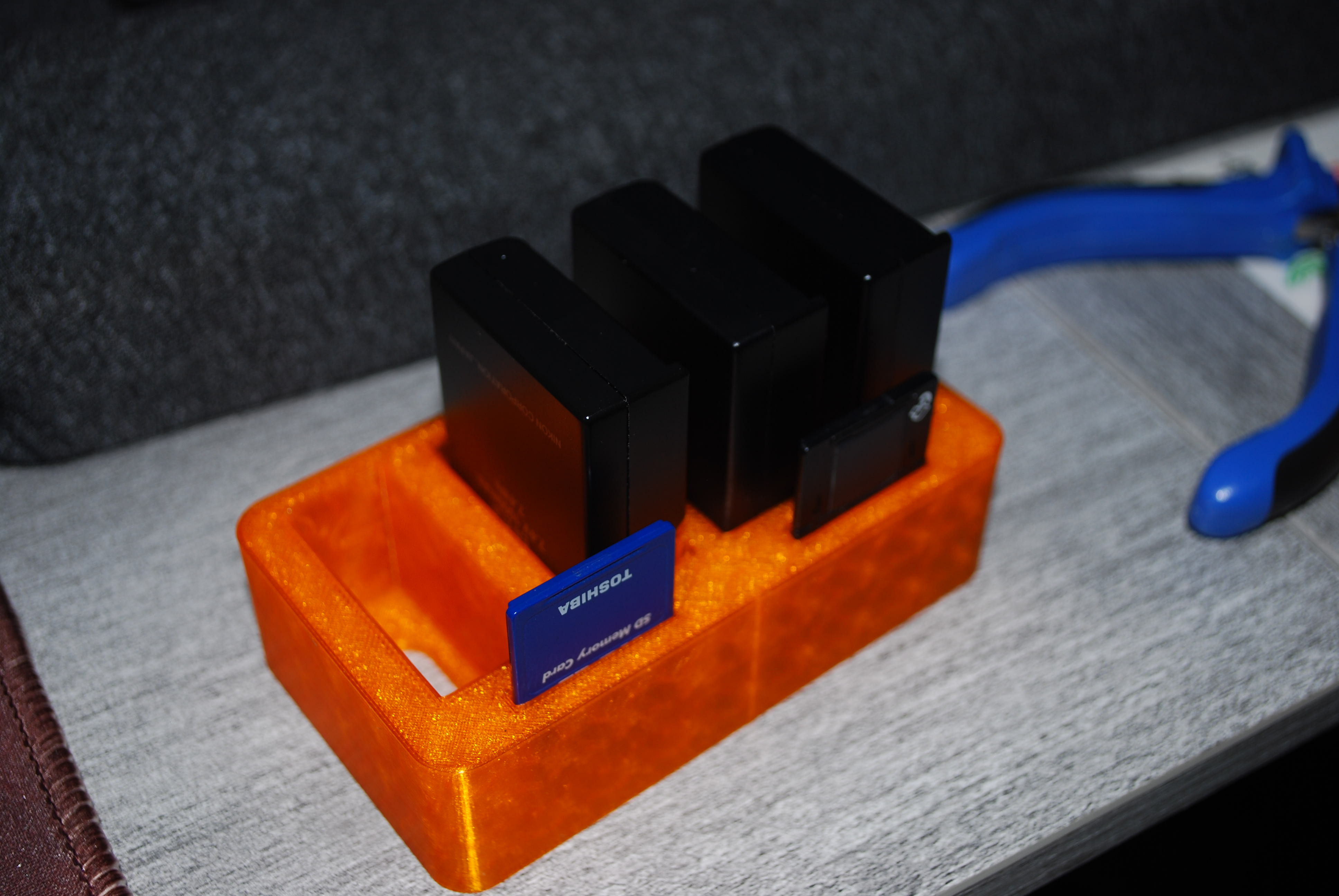 Miniatura 36 do modelo 3D 便携电池收纳_免五金 免支撑