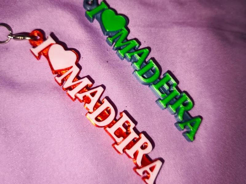 Chaveiro I Love madeira