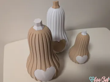 Accesorio para impresora 3D: Cozy Autumn Heart Pumpkins (No AMS) — vista de referencia 5