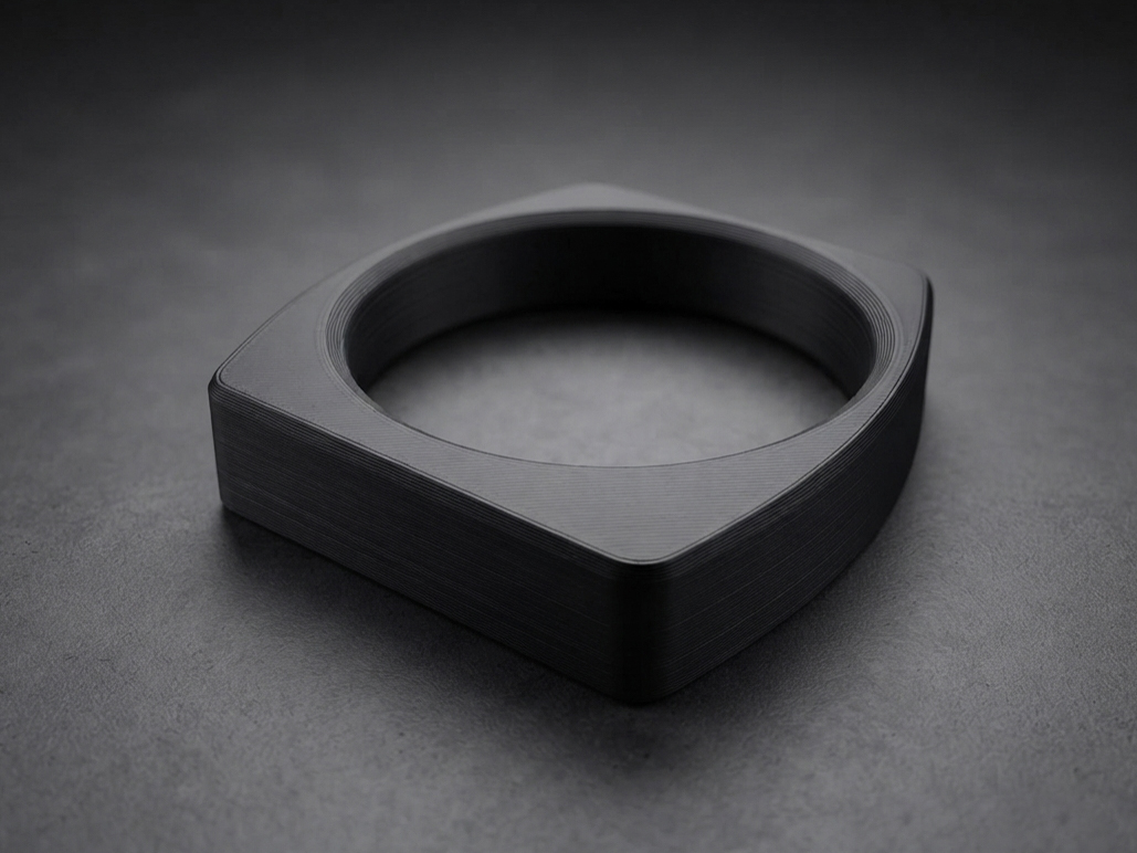 Rectangular Minimalism Ring