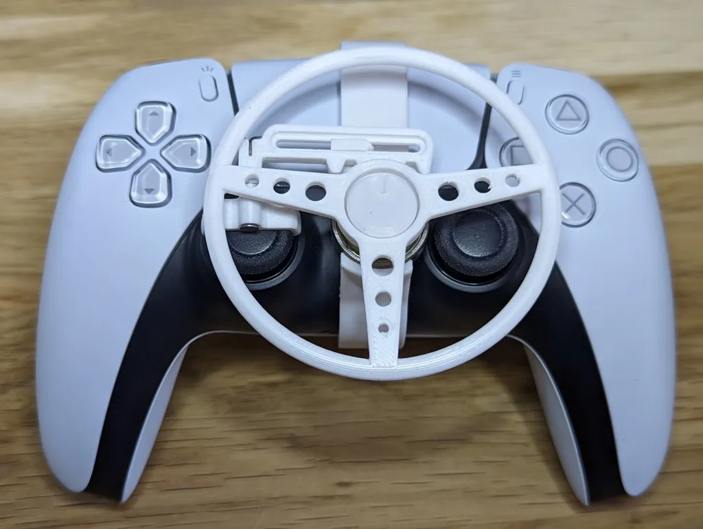 Playstation 5 controller wheel (Mustang style) view 3