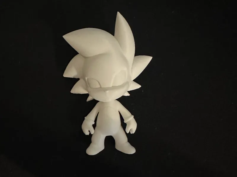 Cute Chibi Hedgehog Figure - Desk Toy