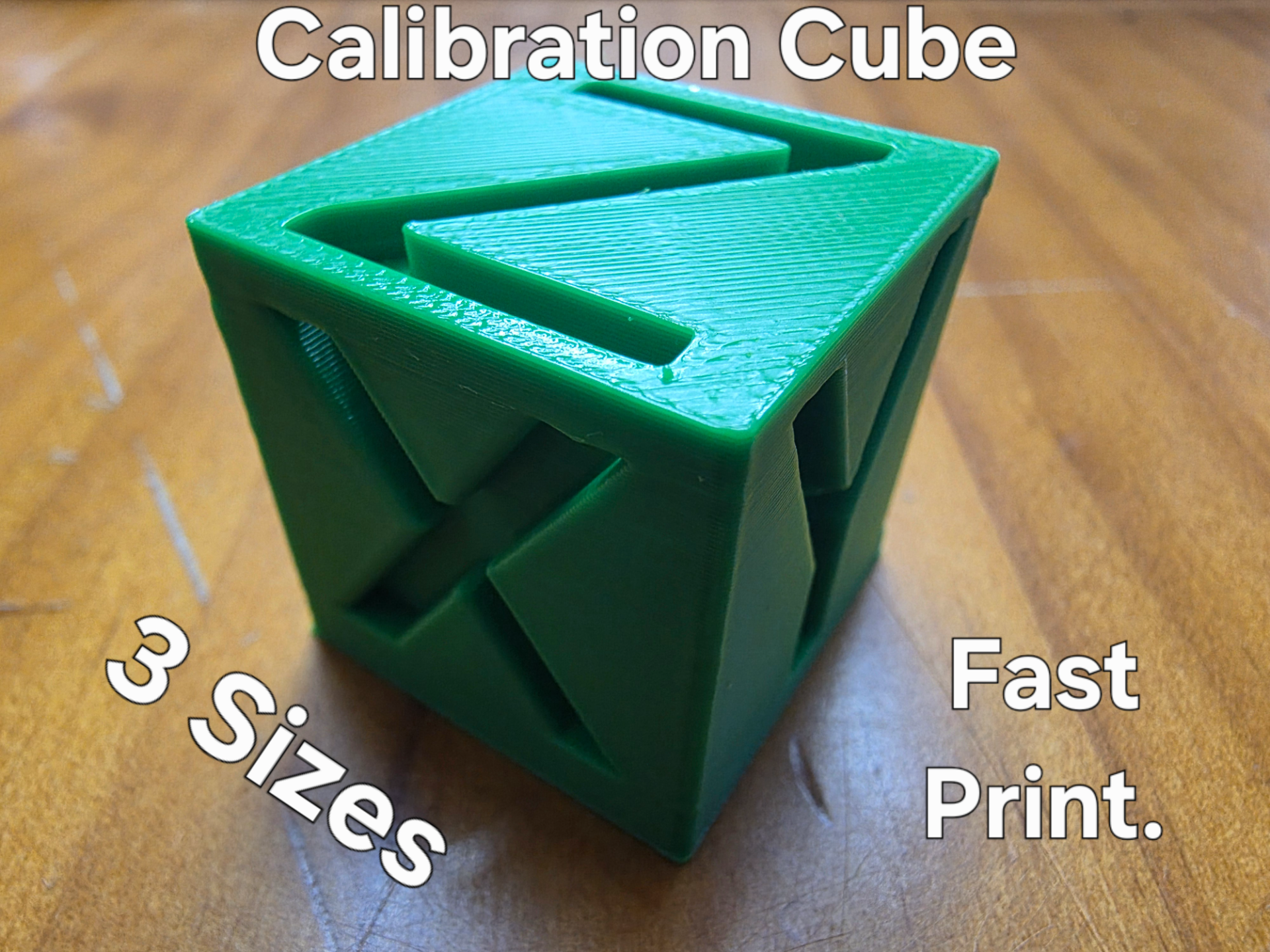 Calibration Cube (3 Sizes)