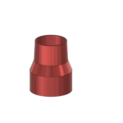 External suction adapter 95mm to 115mm inner diameter
