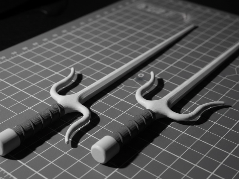 traditionelle Okinawan‑ und Manji Replica M 1:2