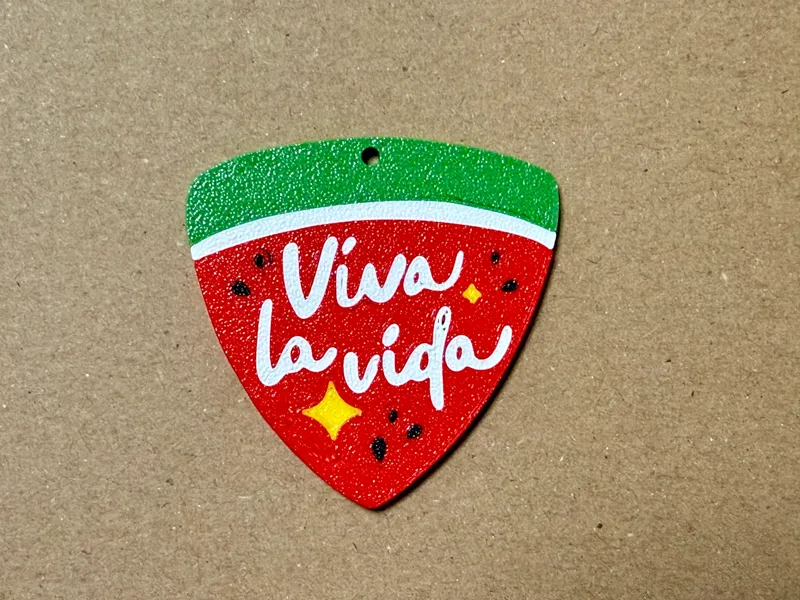 Llavero "Viva la vida" (Twinkling watermelon)