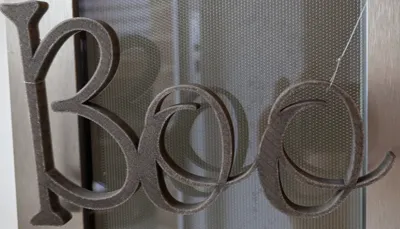 Boo Sign