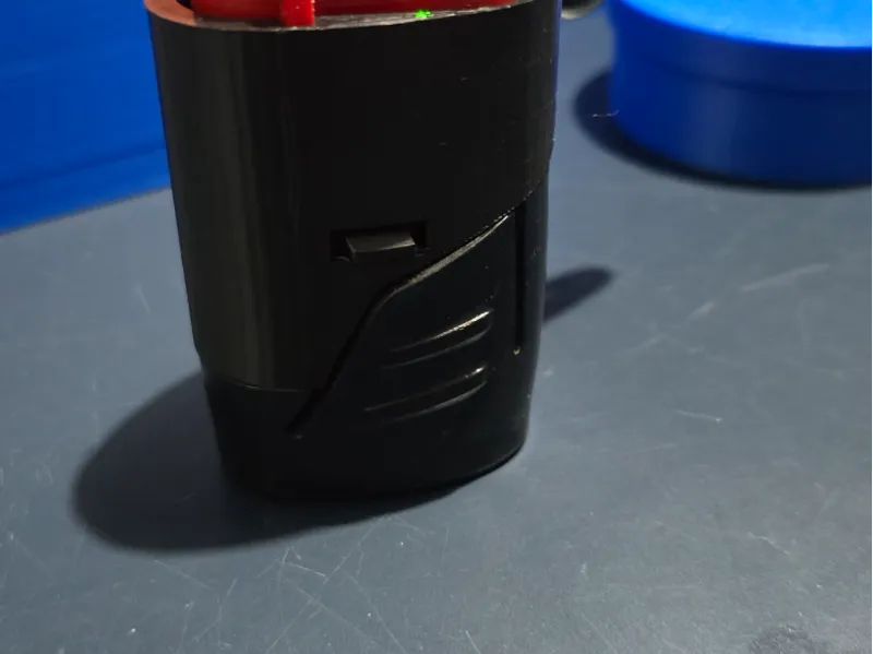 Milwaukee m12 battery holder with clip