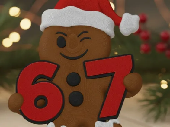 Gingerbread 6 7 Funny Gift Christmas 67