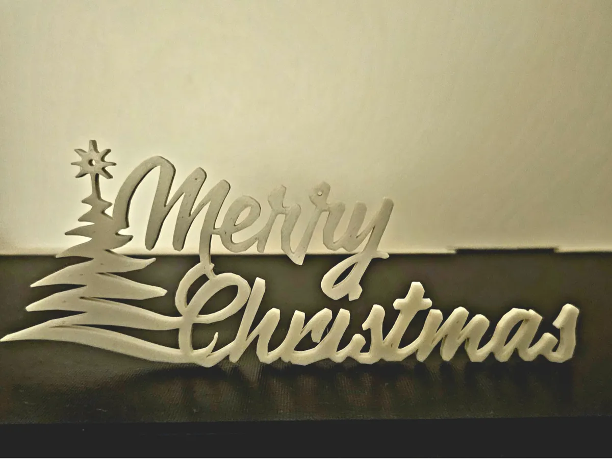 Décoration de Noël « Merry Christmas »