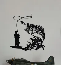 Décoration murale thème pêche — photo 2