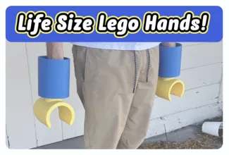 Life Size Legos Hands!
