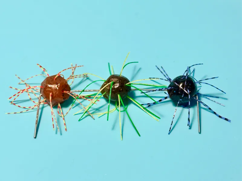 dice bait / coike / urchin style lure